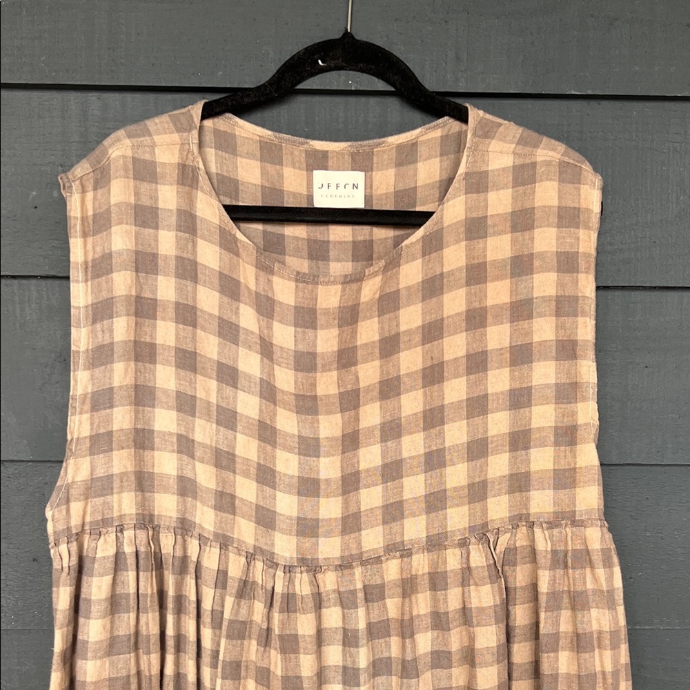 Off On Clothing Linen Sleeveless Dress
